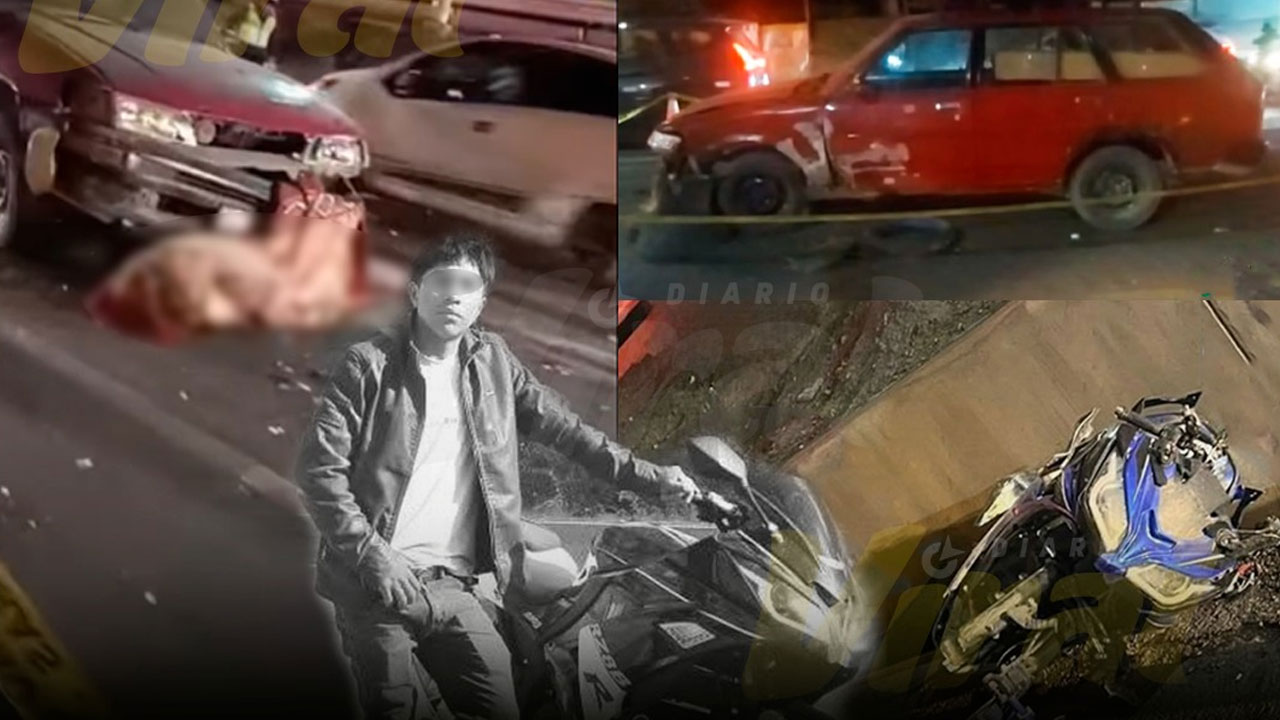 Arequipa: fallece motociclista tras choque múltiple en Panamericana Sur