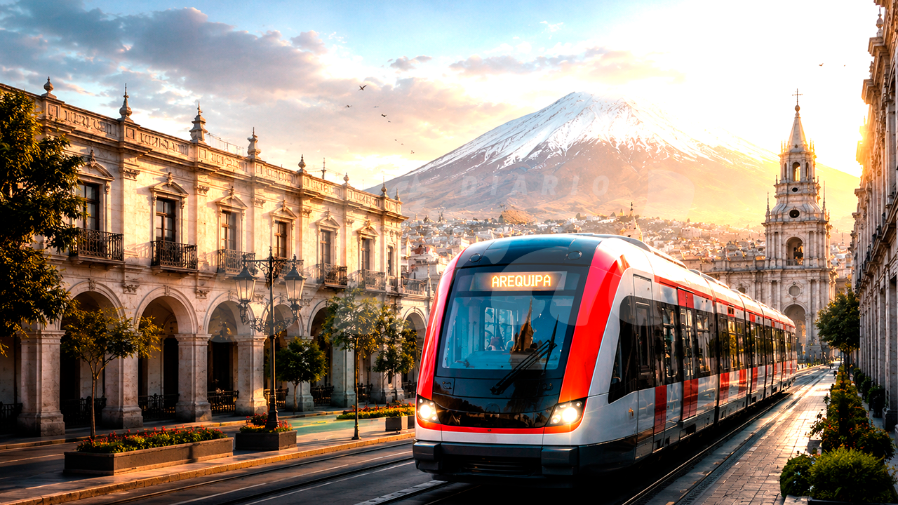 Metro para Arequipa tardaría al menos cinco años por estudios, advierte la CCIA