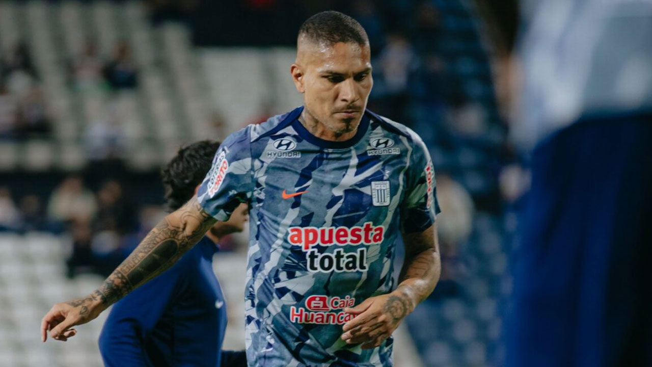 Alianza Lima afrontará el clásico sin Paolo Guerrero
