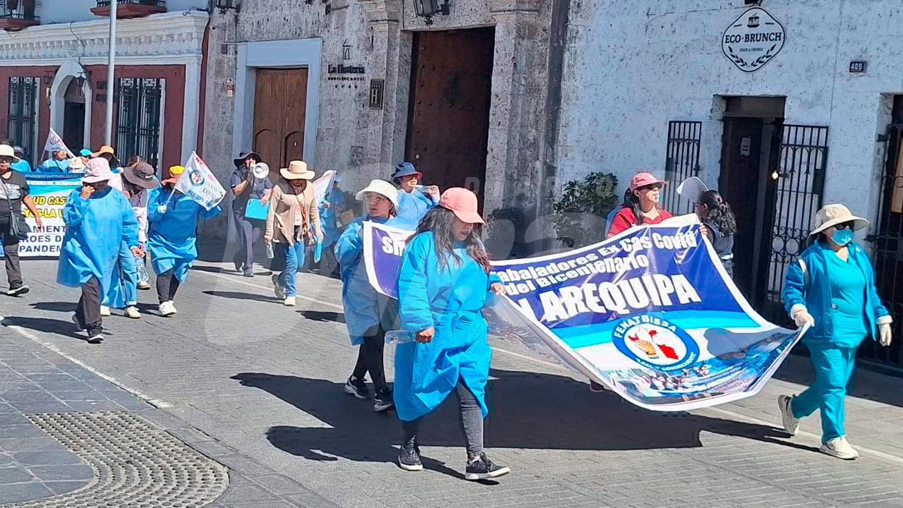 Trabajadores CAS Covid piden reglamentación de la ley que permite su nombramiento