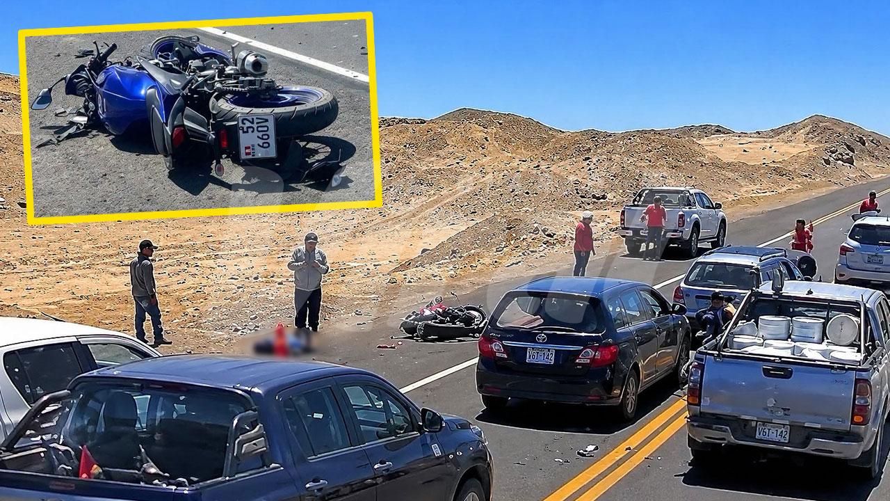 Arequipa: motociclista muere tras violento choque con camioneta