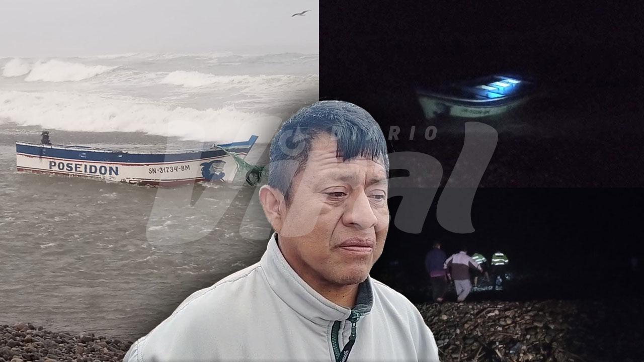 Camaná: naufragio deja dos pescadores desaparecidos