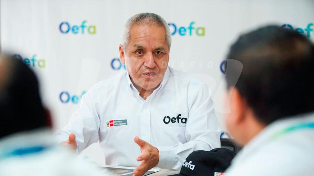 Presidente del OEFA se niega a renunciar y denuncia presiones
