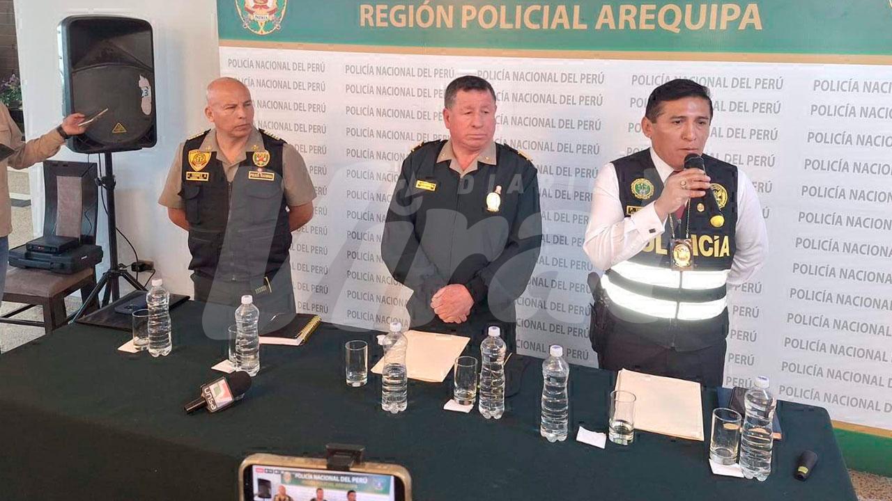 Armas robadas a agentes policiales tenían como destino su venta a traficantes de terrenos de Cono Norte